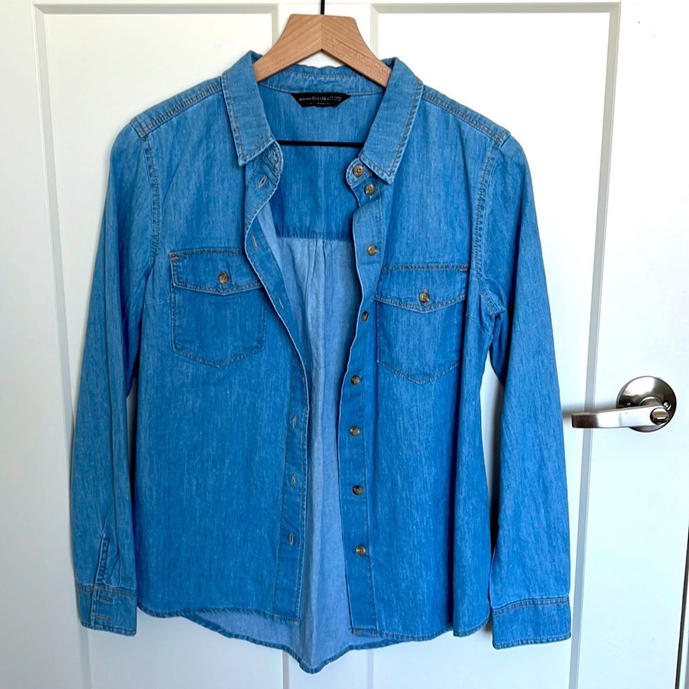 BERSHKA denim shirt